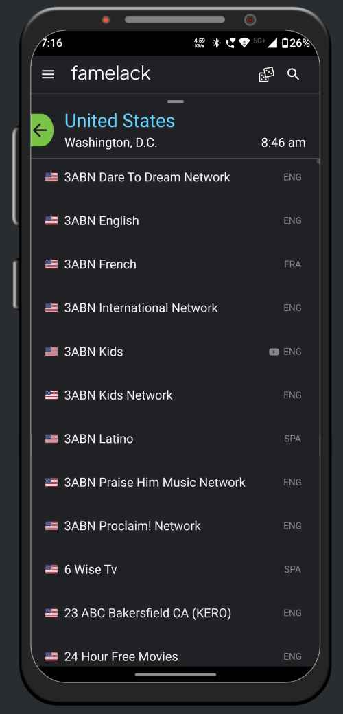 Famelack Screenshot 2